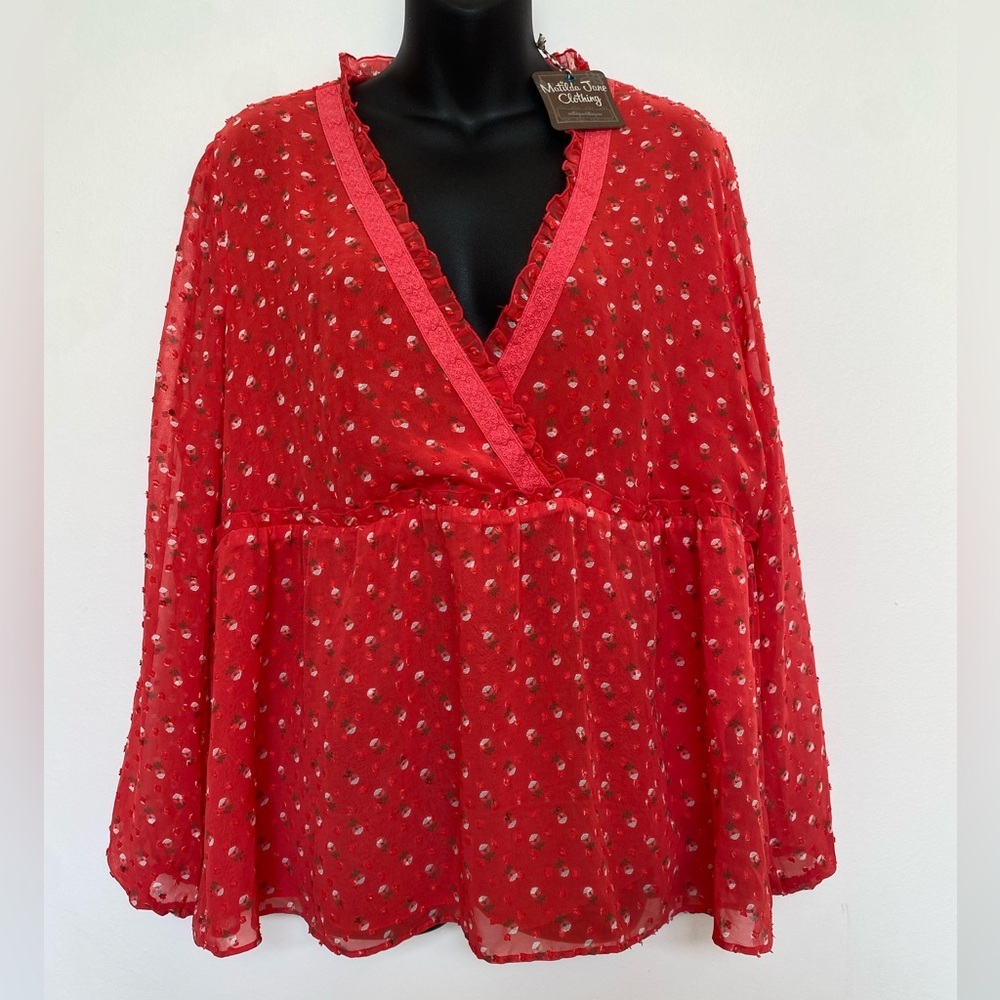 Matilda Jane top size Large NWT - Picture 3 of 9